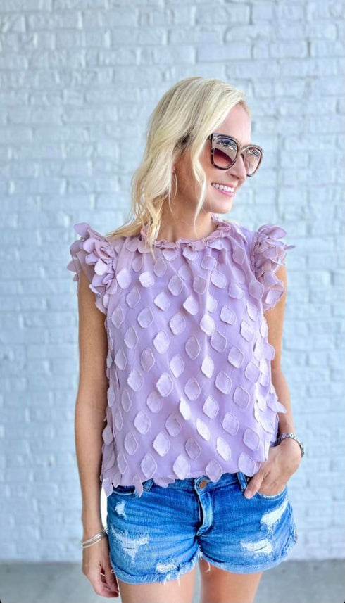 Heidi Top - Lavender Drop