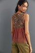 Jacquard Sleeveless Top