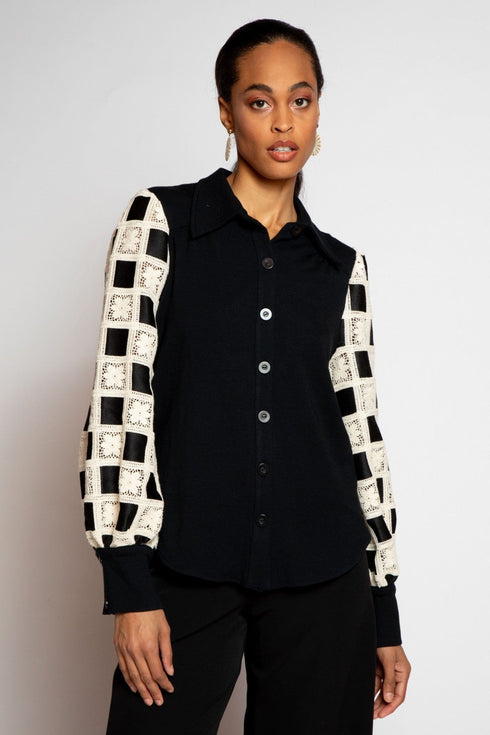Lorca Blouse - Checkmate