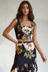 Molly Top - Navy Floral