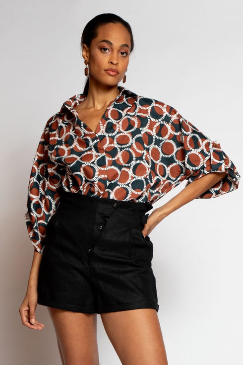 Oliver Top - Batik Sphere