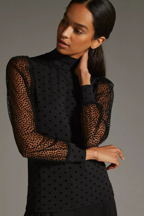 Polka Dot Blouse