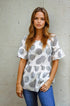 Polka Dot Peplum Tunic