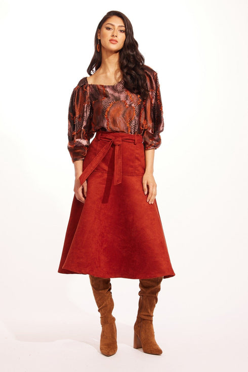 Romarin Top - Copper Plume