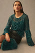 Sequin Fringe Acadia Top – Glitter Pine