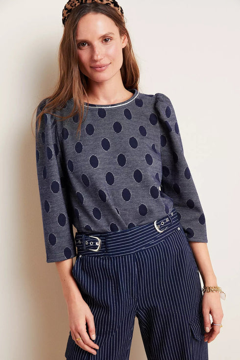 Serena Puff-Sleeved Top
