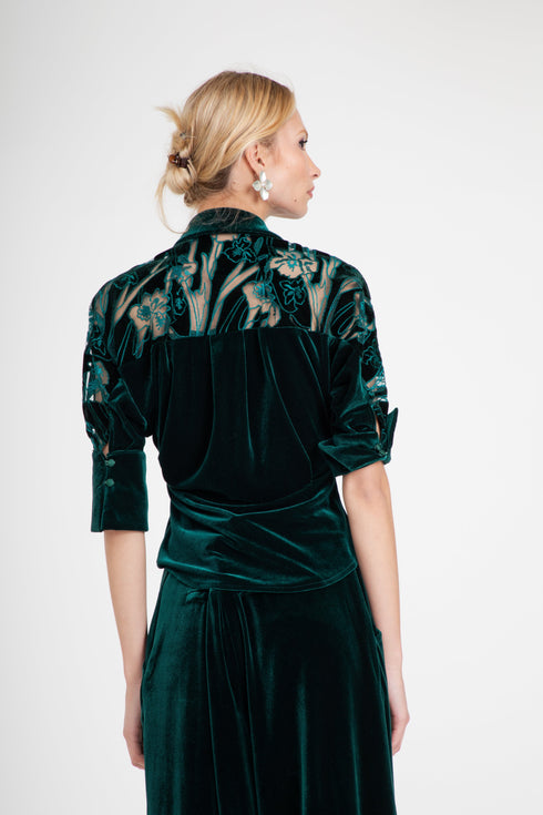 Sibella Top – Teal Petal