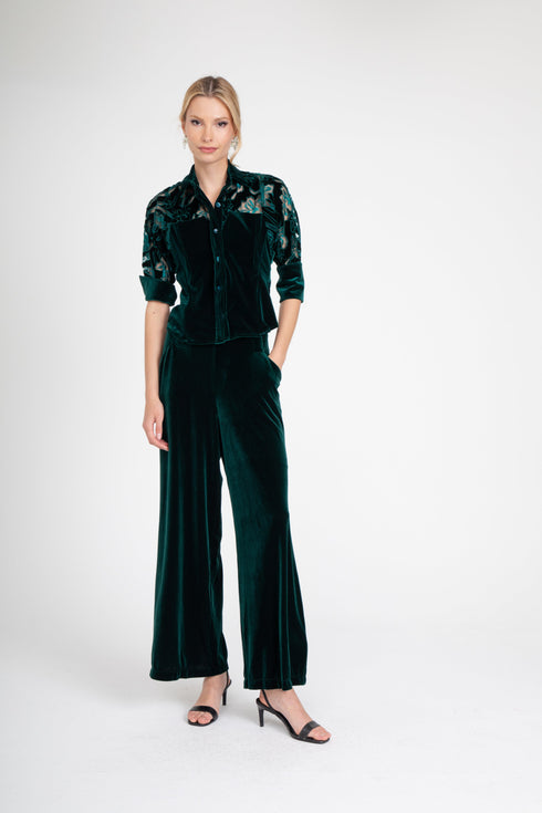 Sibella Top – Teal Petal