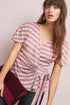 Sweetwater Top - Metallic Stripe