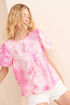 Tie Dye Tee-Pink