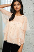 Tiered Pink Top - Polka Dot