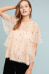 Tiered Pink Top - Polka Dot