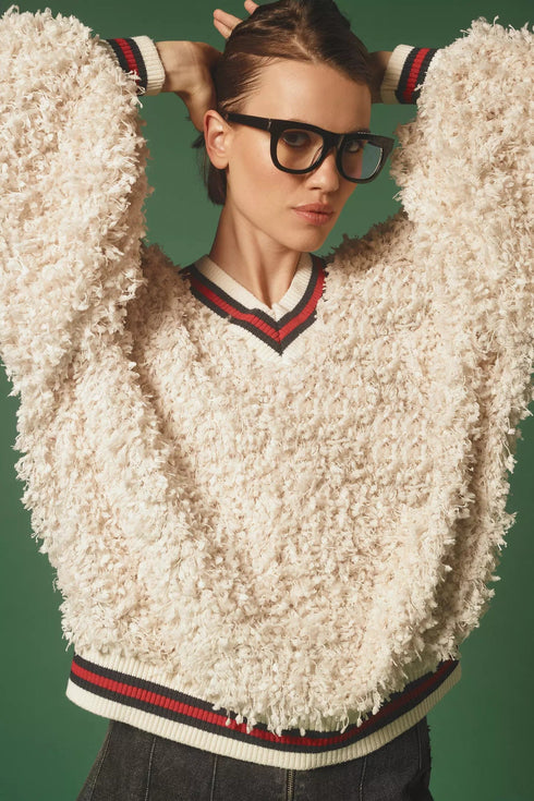 Varsity Pullover Sweatshirt