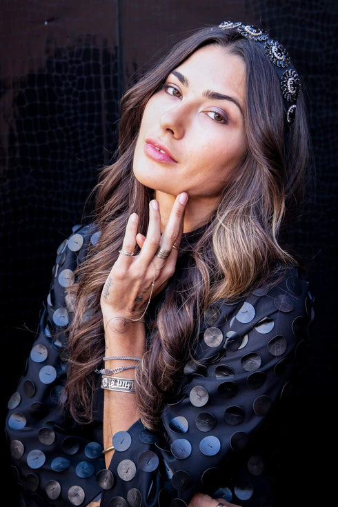 Black Rhinestone Headband