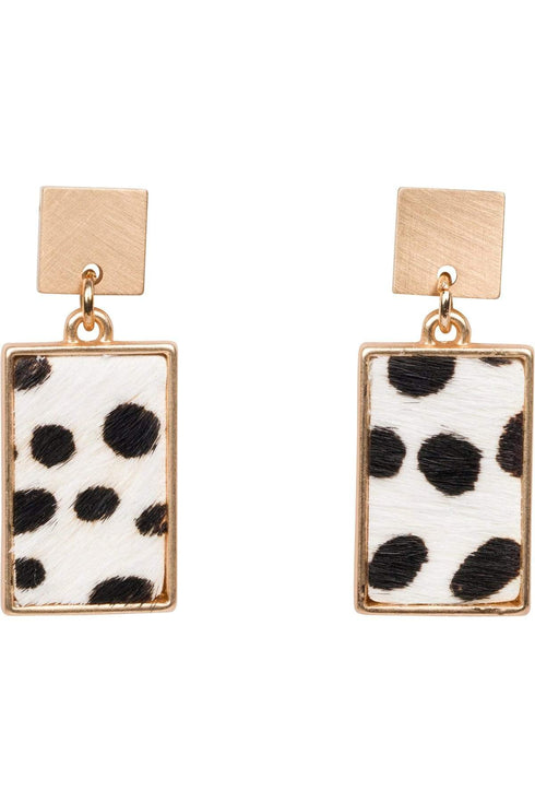Dalmation Dot Earring