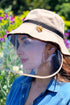 Face Shield Bucket Hat - Khaki