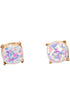 Iridescent Gem Stud Earrings
