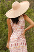 Oversized Floppy Brim Sun Hat – Blush Pink