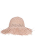Pink Straw Hat