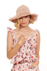 Pink Straw Hat