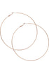 Rose Gold Hoops