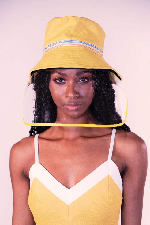 Sunshine Bucket Hat With Detachable Face Shield