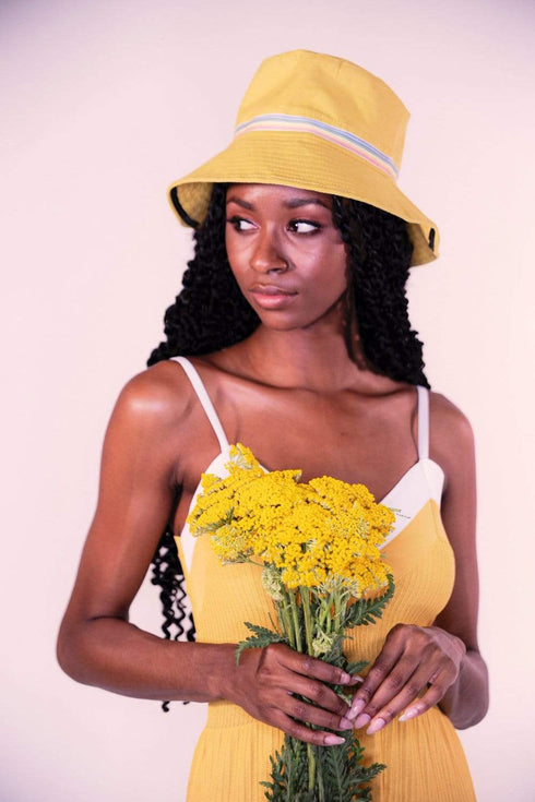 Sunshine Bucket Hat With Detachable Face Shield