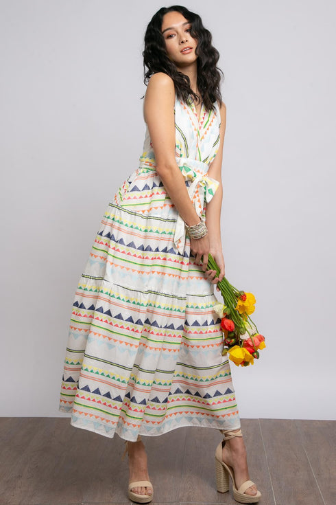 Archer Embroidered Dress - Cinco De Mayo