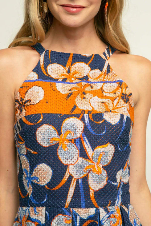 Aria Dress - Orange Zest