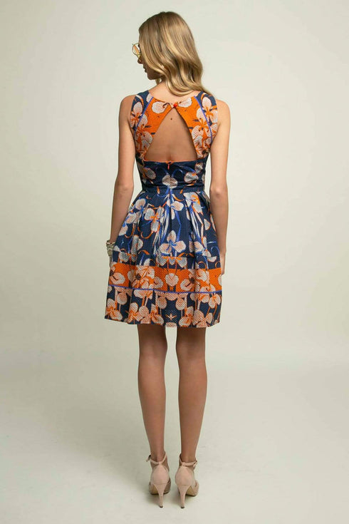 Aria Dress - Orange Zest