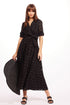 Arma Dress - Black Oval