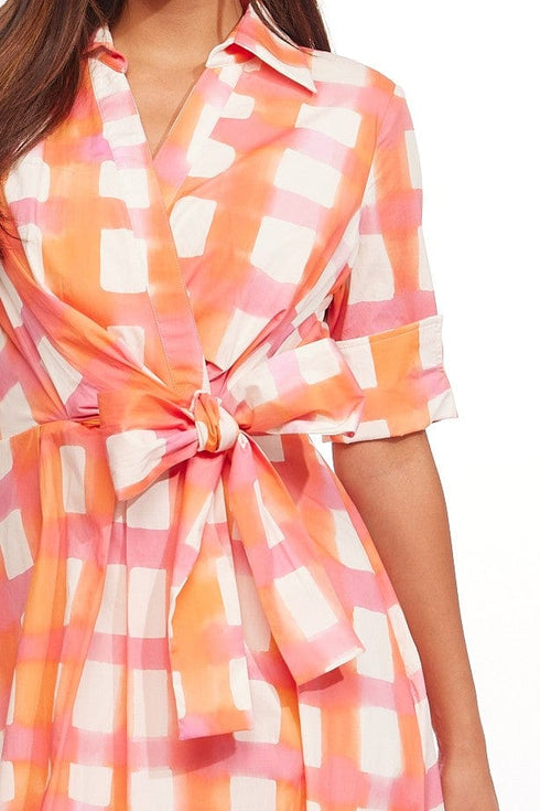 Arma Dress - Morning Plaid