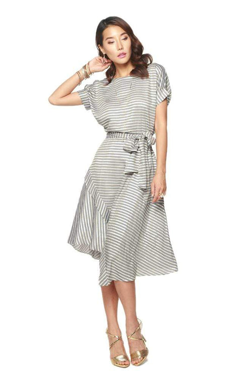 Asby Dress - Gibson Stripe