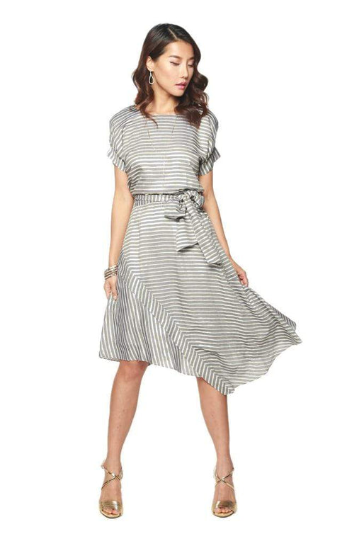 Asby Dress - Gibson Stripe