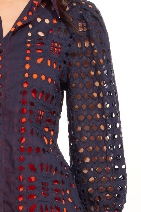 Aspen Dress - Grenada Eyelet