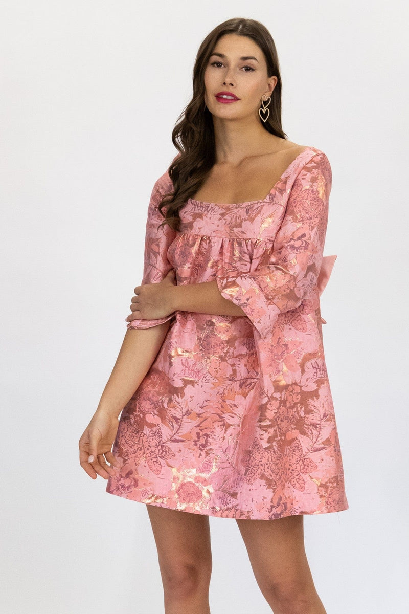 eva franco bow tie mini dress Sadie Mini Bow Dress Eva Franco
