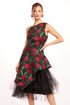 Basque Dress - Roses and Thorns