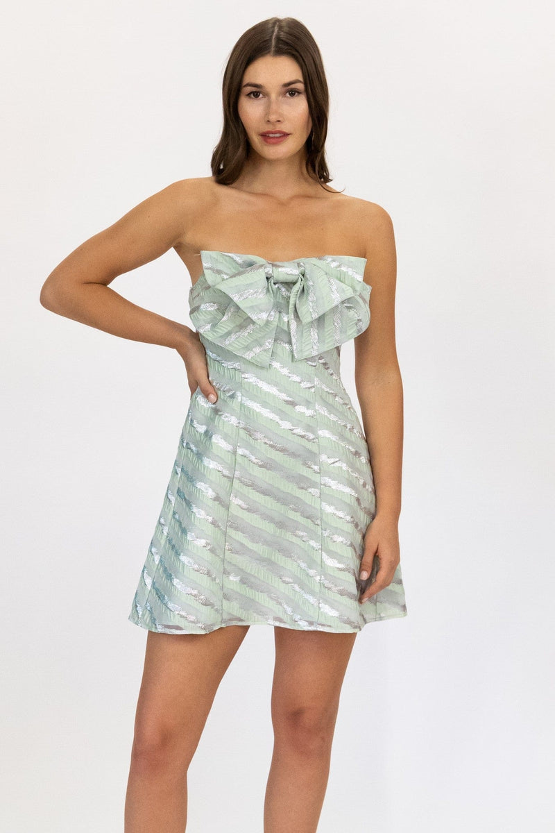 Silver Tube Dress