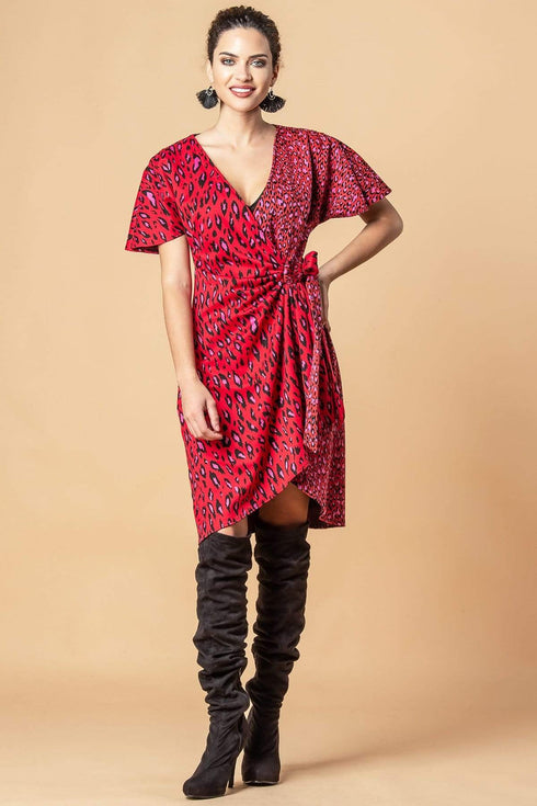 Cameo Dress - Pink Tigress