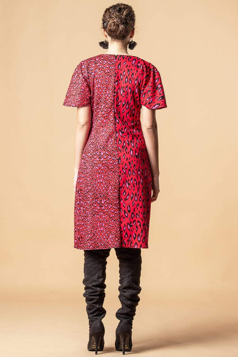 Cameo Dress - Pink Tigress