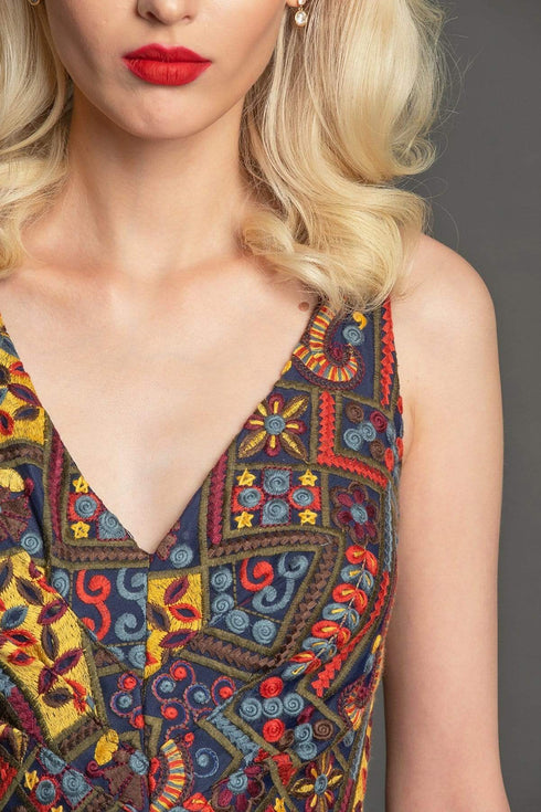 Charlotte Dress in Florika Paisley