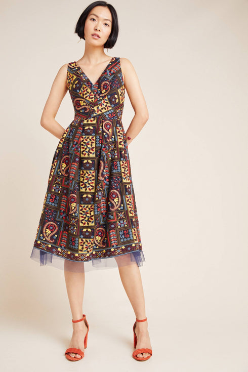 Charlotte Dress in Florika Paisley