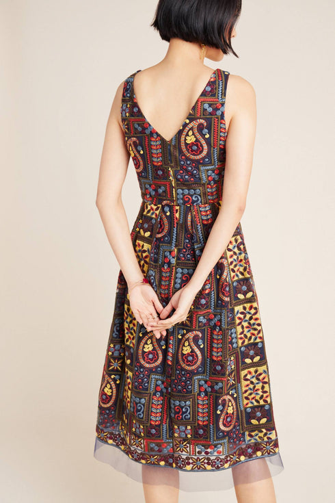 Charlotte Dress in Florika Paisley