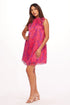Claudette Dress - Pink Fantasy