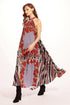 Colette Pleated Maxi Dress - Arabesque