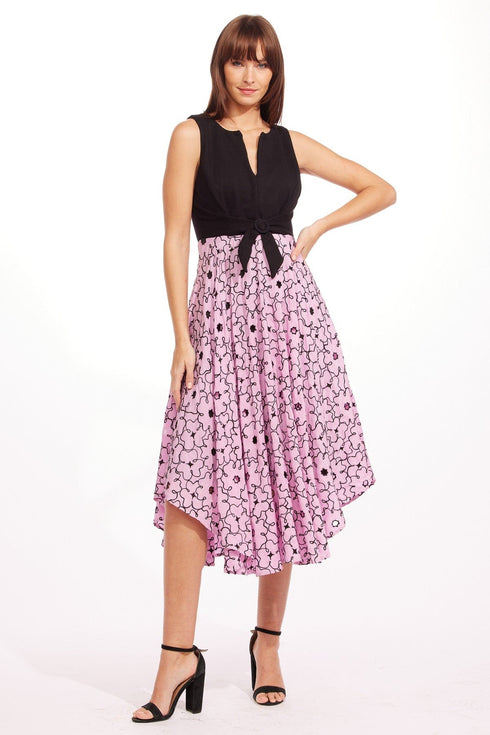 Cordelia Dress - Carnation