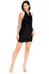 Cowl Neck Mini Dress