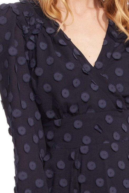 Danielle Dress – Sapphire Dots