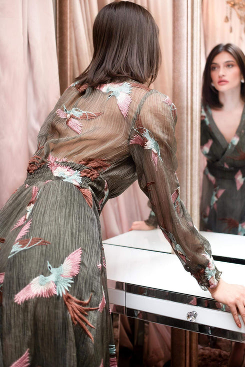 Danielle Dress - Heron