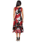Devora Dress - Crimson Bloom